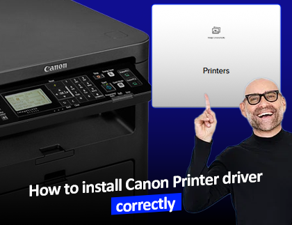 install Canon Printer driver